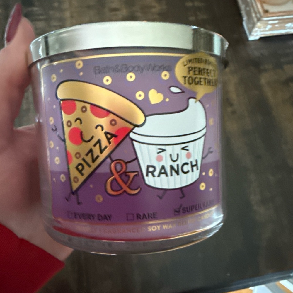 Bath & Body Works Rare Pizza & Ranch Candle